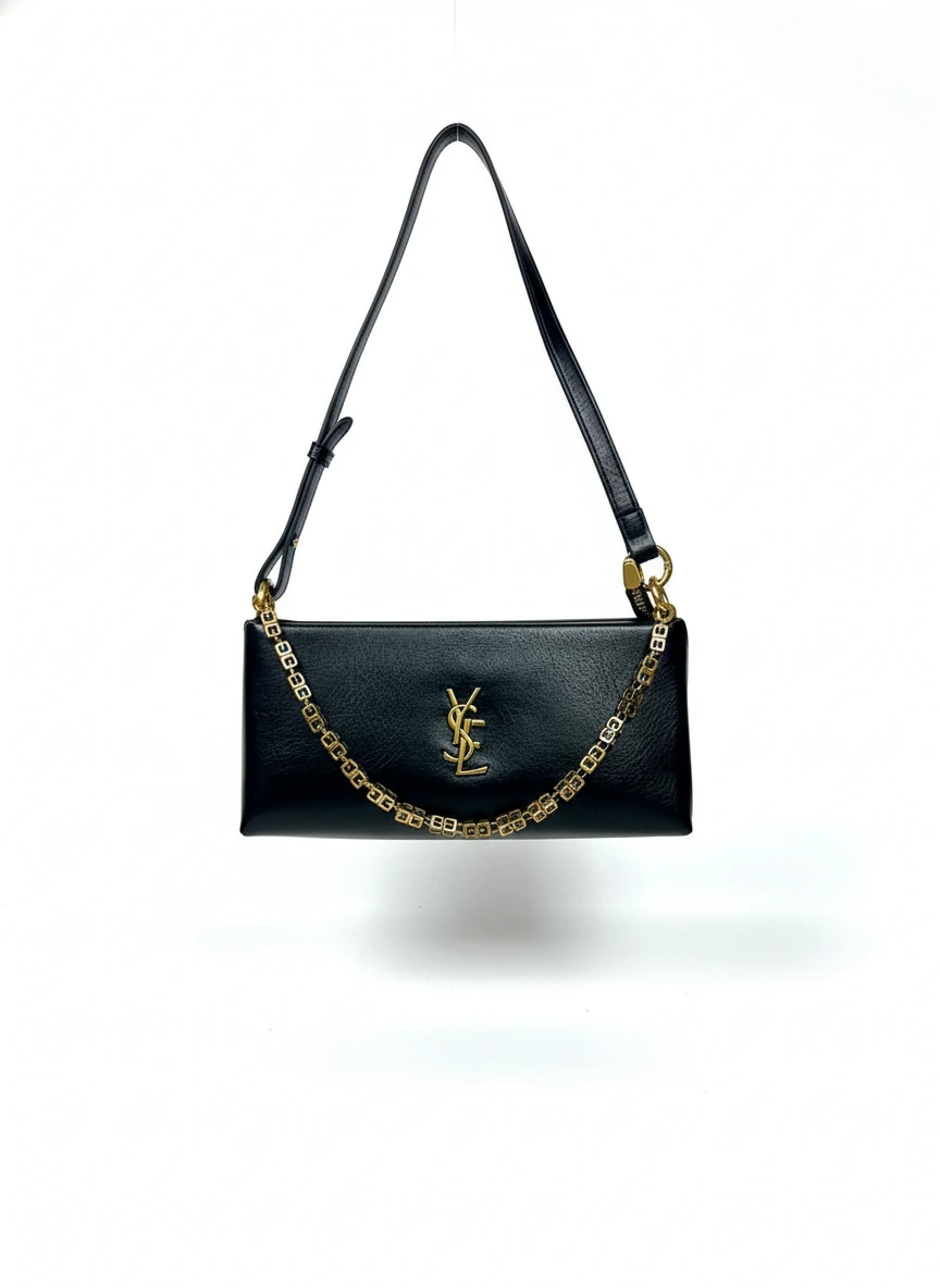 Exclusive YSL Crossbody Bag – Premium Leather - Image 2
