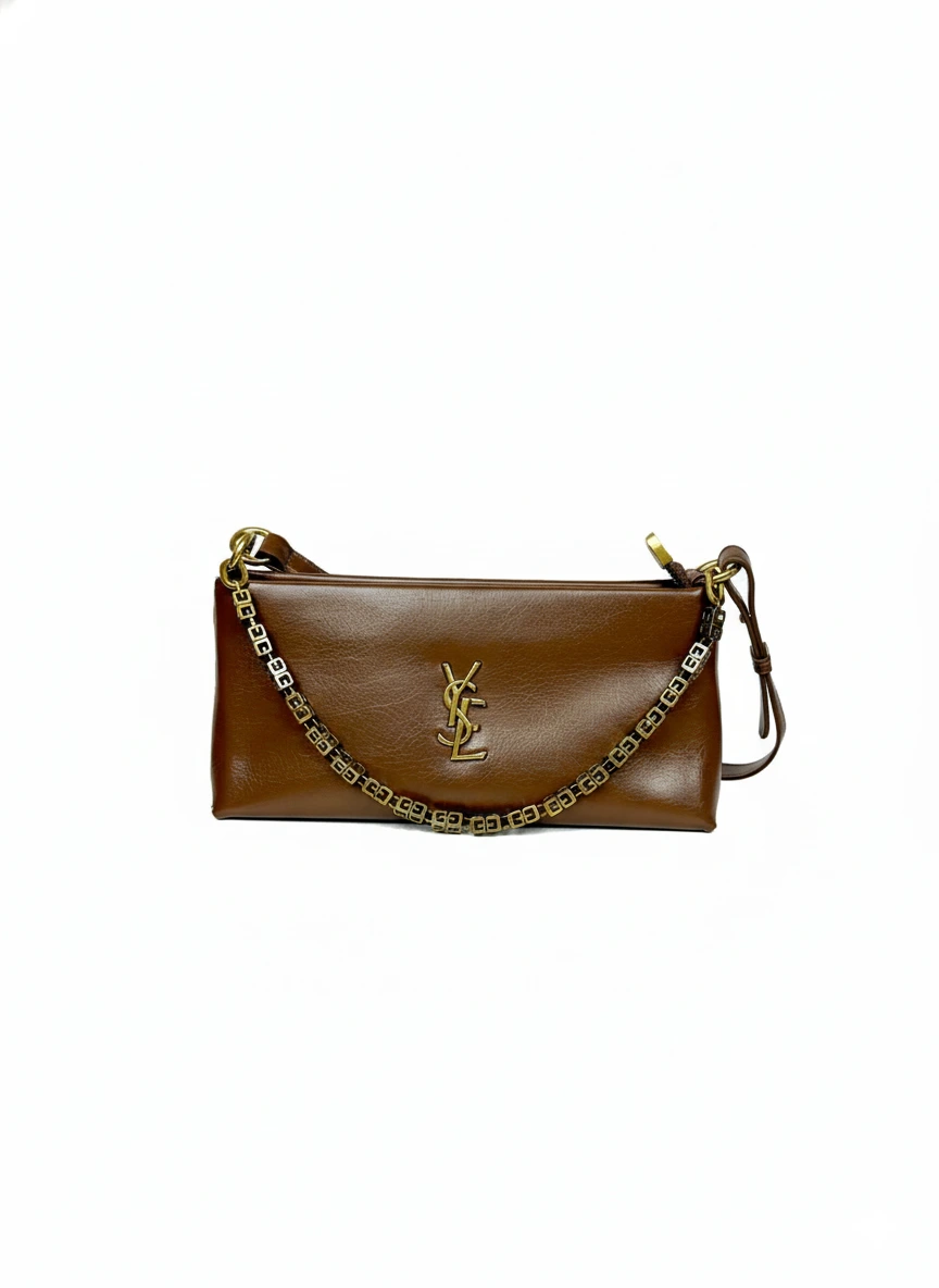 Exclusive YSL Crossbody Bag – Premium Leather - Image 4