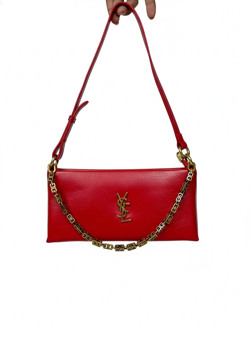 Exclusive YSL Crossbody Bag – Premium Leather - Image 6
